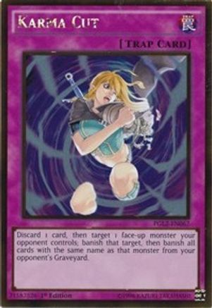 Karma Cut (PGL2-EN067) - Premium Gold: Return of the Bling Unlimited - Premium Yugioh Single from Konami - Just $4.26! Shop now at Game Crave Tournament Store