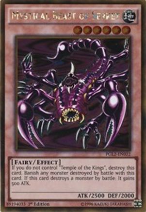 Mystical Beast of Serket (PGL2-EN032) - Premium Gold: Return of the Bling 1st Edition - Premium Yugioh Single from Konami - Just $0.43! Shop now at Game Crave Tournament Store