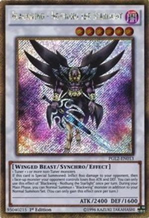 Blackwing - Nothung the Starlight (PGL2-EN013) - Premium Gold: Return of the Bling Unlimited - Premium Yugioh Single from Konami - Just $0.70! Shop now at Game Crave Tournament Store
