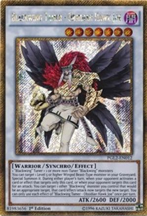 Blackwing Tamer - Obsidian Hawk Joe (PGL2-EN012) - Premium Gold: Return of the Bling 1st Edition - Premium Yugioh Single from Konami - Just $0.39! Shop now at Game Crave Tournament Store