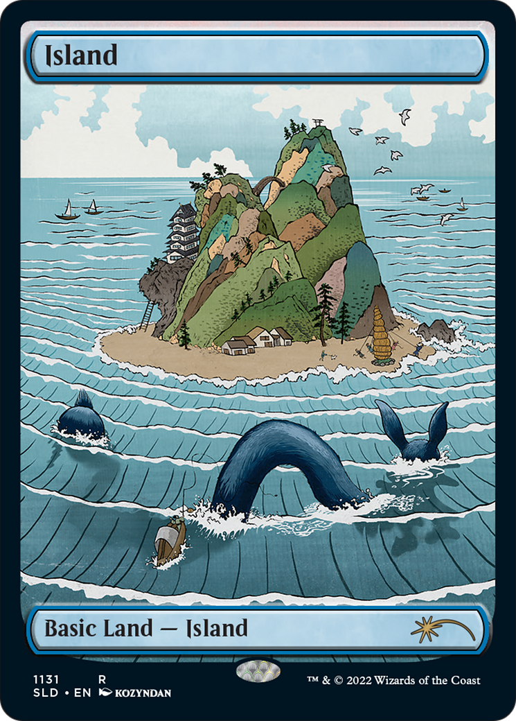 Island (SLD-1131) - Secret Lair Drop Foil - Premium MTG Single from Wizards of the Coast - Just $5.31! Shop now at Game Crave Tournament Store