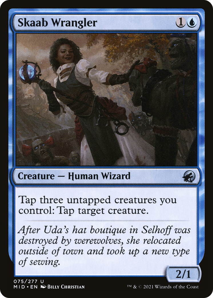 Skaab Wrangler (MID-075) - Innistrad: Midnight Hunt - Premium MTG Single from Wizards of the Coast - Just $0.08! Shop now at Game Crave Tournament Store