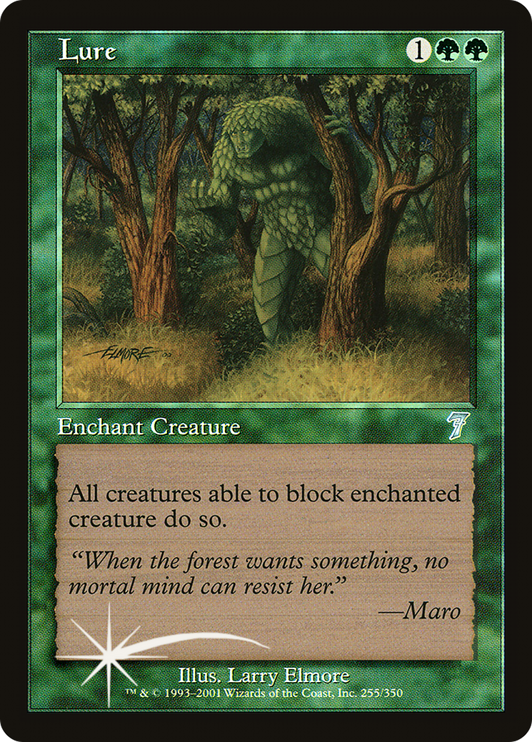 Lure (7ED-255★) - Seventh Edition Foil - Premium MTG Single from Wizards of the Coast - Just $1.03! Shop now at Game Crave Tournament Store
