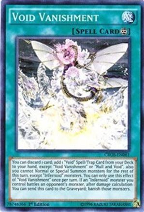 Void Vanishment (CROS-EN061) - Crossed Souls Unlimited - Premium Yugioh Single from Konami - Just $3.19! Shop now at Game Crave Tournament Store