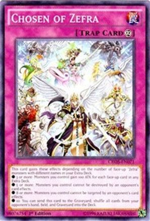 Chosen of Zefra (CROS-EN071) - Crossed Souls 1st Edition - Premium Yugioh Single from Konami - Just $0.08! Shop now at Game Crave Tournament Store