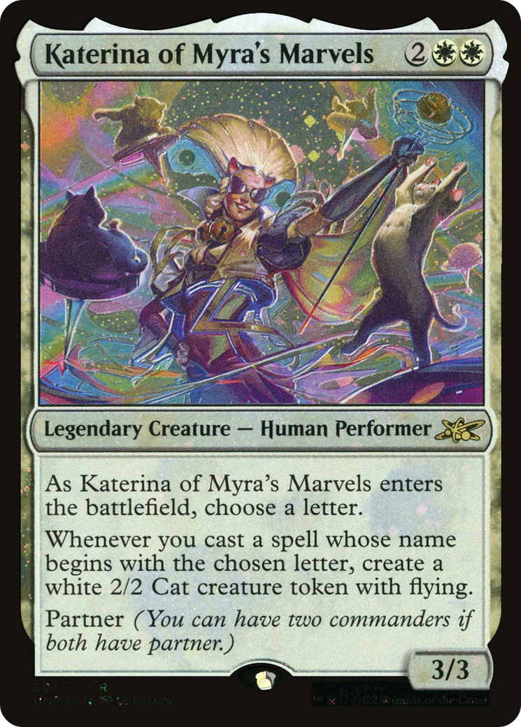 Katerina of Myra's Marvels (UNF-302) - Unfinity Foil - Premium MTG Single from Wizards of the Coast - Just $0.08! Shop now at Game Crave Tournament Store