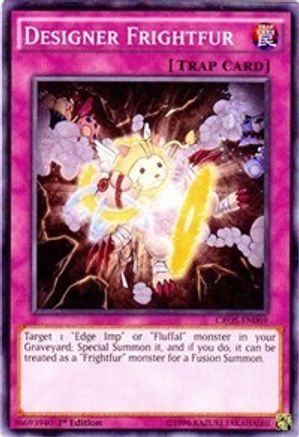 Designer Frightfur (CROS-EN069) - Crossed Souls Unlimited - Premium Yugioh Single from Konami - Just $0.25! Shop now at Game Crave Tournament Store