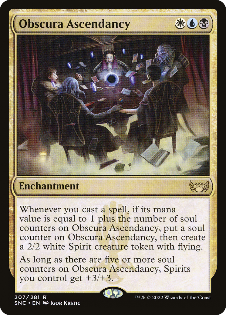 Obscura Ascendancy (SNC-207) - Streets of New Capenna - Premium MTG Single from Wizards of the Coast - Just $0.08! Shop now at Game Crave Tournament Store