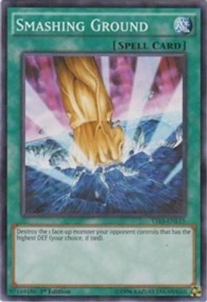 Smashing Ground (Shatterfoil) (YS15-ENL15) - Starter Deck: Dark Legion 1st Edition - Premium Yugioh Single from Konami - Just $0.60! Shop now at Game Crave Tournament Store