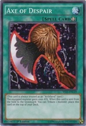 Axe of Despair (YS15-ENL19) - Starter Deck: Dark Legion 1st Edition - Premium Yugioh Single from Konami - Just $0.39! Shop now at Game Crave Tournament Store