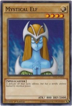 Mystical Elf (YS15-ENF02) - Starter Deck: Saber Force 1st Edition - Premium Yugioh Single from Konami - Just $0.25! Shop now at Game Crave Tournament Store