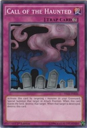 Call of the Haunted (YS15-ENF26) - Starter Deck: Saber Force 1st Edition - Premium Yugioh Single from Konami - Just $0.25! Shop now at Game Crave Tournament Store