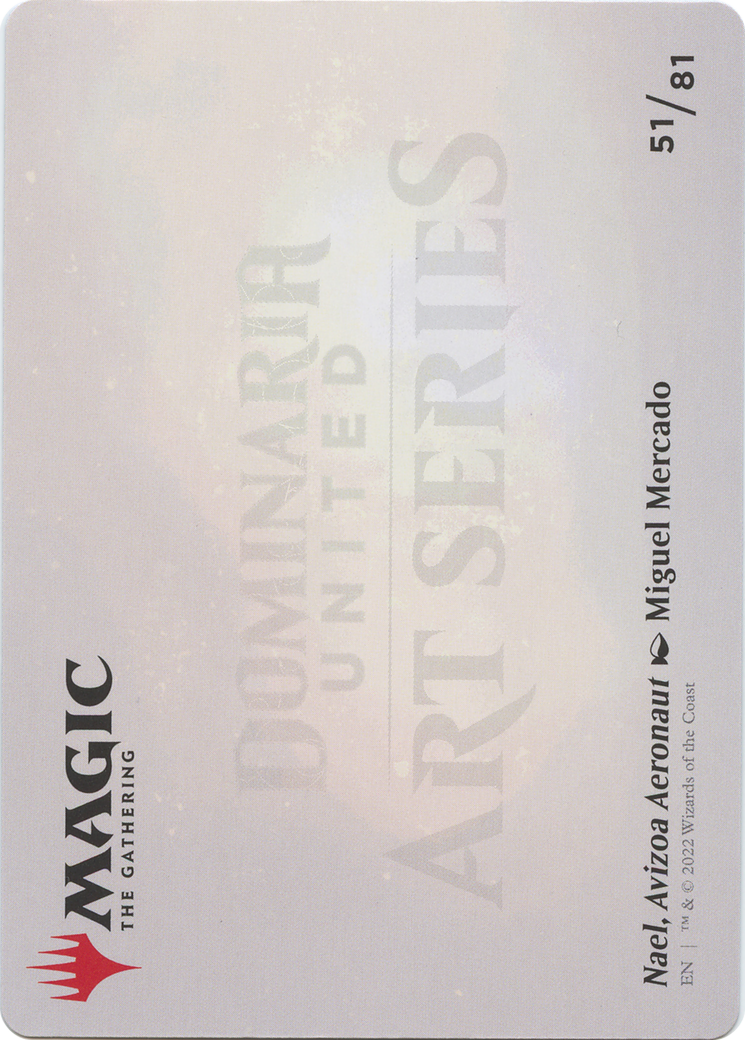 Nael, Avizoa Aeronaut // Nael, Avizoa Aeronaut (ADMU-051) - Dominaria United Art Series (Borderless) Foil - Premium MTG Single from Wizards of the Coast - Just $0! Shop now at Game Crave Tournament Store