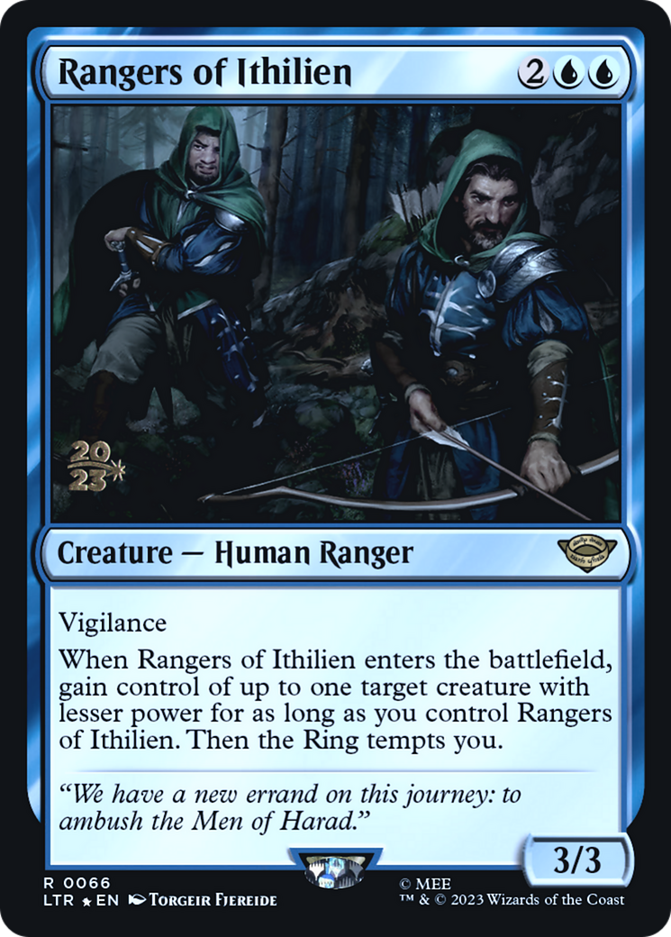 Rangers of Ithilien (PLTR-66S) - Tales of Middle-earth Promos Foil - Premium MTG Single from Wizards of the Coast - Just $0.96! Shop now at Game Crave Tournament Store