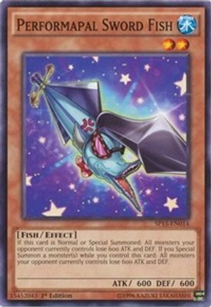 Performapal Sword Fish (SP15-EN014) - Star Pack ARC-V 1st Edition - Premium Yugioh Single from Konami - Just $0.23! Shop now at Game Crave Tournament Store