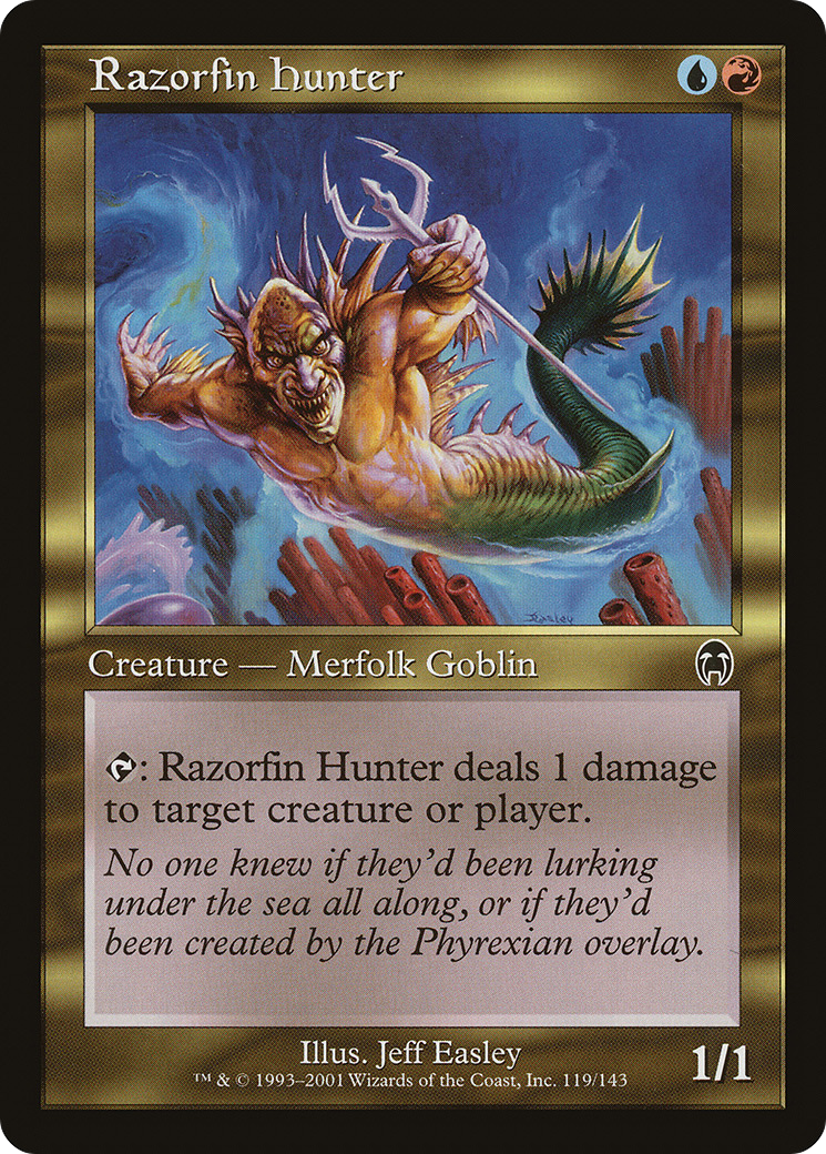 Razorfin Hunter (APC-119) - Apocalypse - Premium MTG Single from Wizards of the Coast - Just $0.26! Shop now at Game Crave Tournament Store