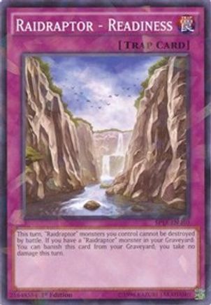 Raidraptor - Readiness (Shatterfoil) (SP15-EN050) - Star Pack ARC-V 1st Edition - Premium Yugioh Single from Konami - Just $0.79! Shop now at Game Crave Tournament Store