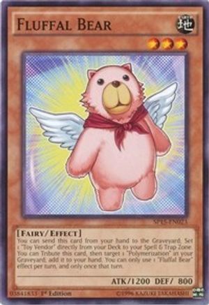 Fluffal Bear (SP15-EN023) - Star Pack ARC-V 1st Edition - Premium Yugioh Single from Konami - Just $0.47! Shop now at Game Crave Tournament Store