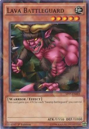Lava Battleguard (Shatterfoil) (SP15-EN003) - Star Pack ARC-V 1st Edition - Premium Yugioh Single from Konami - Just $0.51! Shop now at Game Crave Tournament Store