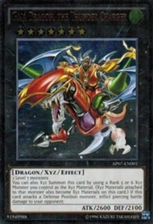 Gaia Dragon, the Thunder Charger (AP07-EN001) - Astral Pack 7 Unlimited - Premium Yugioh Single from Konami - Just $28.94! Shop now at Game Crave Tournament Store