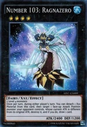 Number 103: Ragnazero (AP07-EN009) - Astral Pack 7 Unlimited - Premium Yugioh Single from Konami - Just $3.13! Shop now at Game Crave Tournament Store