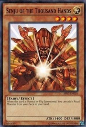 Senju of the Thousand Hands (AP07-EN016) - Astral Pack 7 Unlimited - Premium Yugioh Single from Konami - Just $0.08! Shop now at Game Crave Tournament Store