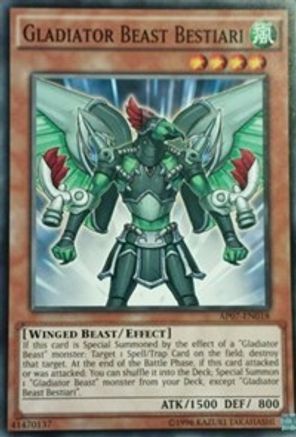 Gladiator Beast Bestiari (AP07-EN018) - Astral Pack 7 Unlimited - Premium Yugioh Single from Konami - Just $0.49! Shop now at Game Crave Tournament Store