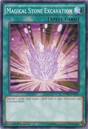 Magical Stone Excavation (DPBC-EN035) - Duelist Pack: Battle City 1st Edition - Premium Yugioh Single from Konami - Just $0.25! Shop now at Game Crave Tournament Store