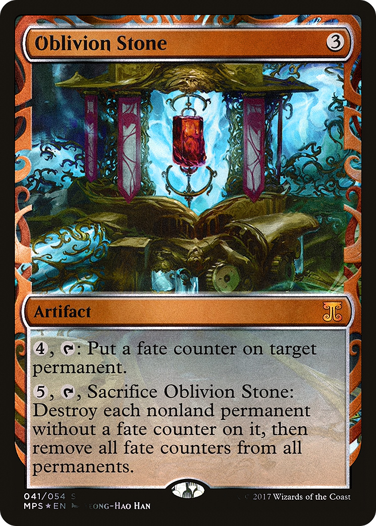 Oblivion Stone (MPS-041) - Kaladesh Inventions Foil - Premium MTG Single from Wizards of the Coast - Just $14.48! Shop now at Game Crave Tournament Store