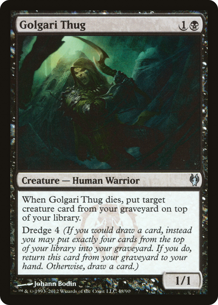 Golgari Thug (DDJ-048) - Duel Decks: Izzet vs. Golgari - Premium MTG Single from Wizards of the Coast - Just $0.26! Shop now at Game Crave Tournament Store