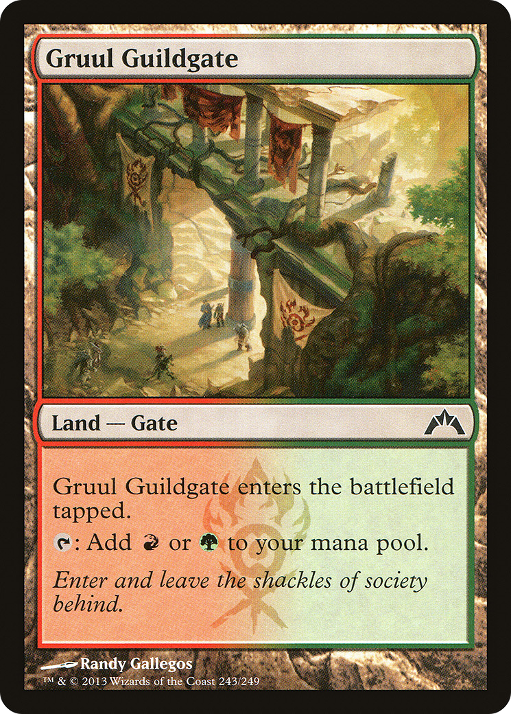 Gruul Guildgate (GTC-243) - Gatecrash - Premium MTG Single from Wizards of the Coast - Just $0.25! Shop now at Game Crave Tournament Store