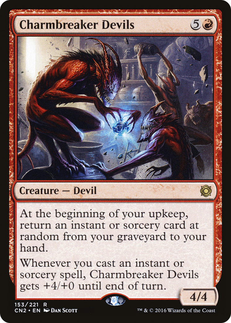 Charmbreaker Devils (CN2-153) - Conspiracy: Take the Crown Foil - Premium MTG Single from Wizards of the Coast - Just $0.22! Shop now at Game Crave Tournament Store