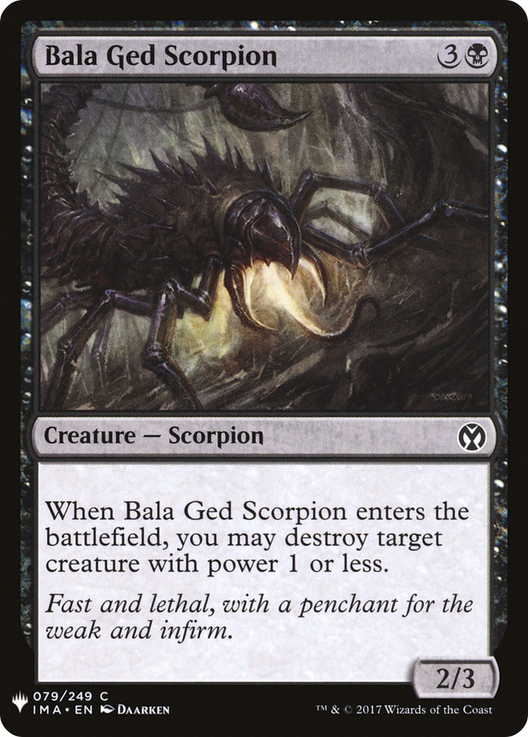 Bala Ged Scorpion (MB1-568) - Mystery Booster - Premium MTG Single from Wizards of the Coast - Just $0.08! Shop now at Game Crave Tournament Store