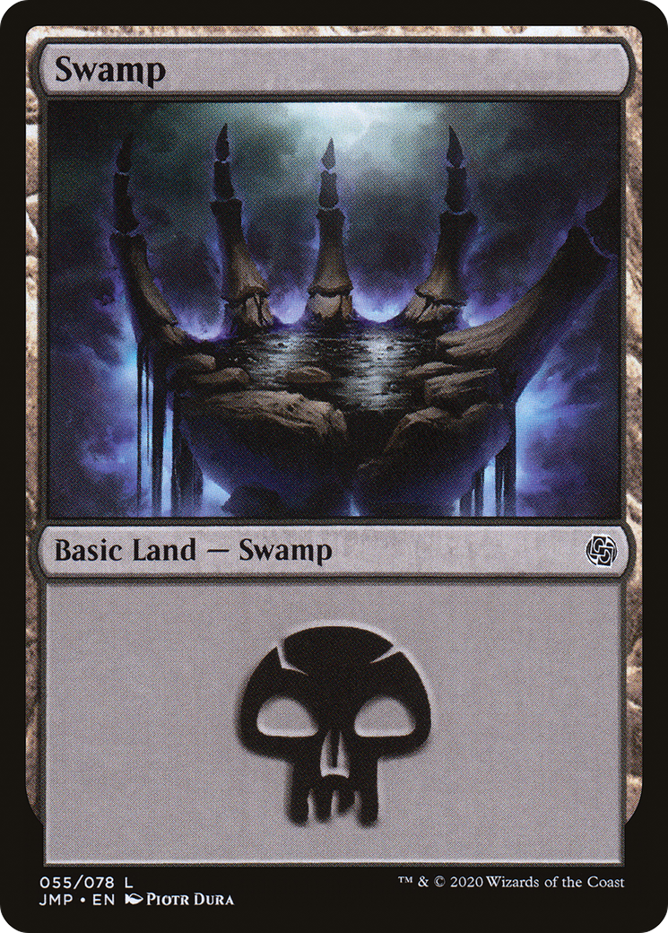 Swamp (JMP-055) - Jumpstart - Premium MTG Single from Wizards of the Coast - Just $0.08! Shop now at Game Crave Tournament Store