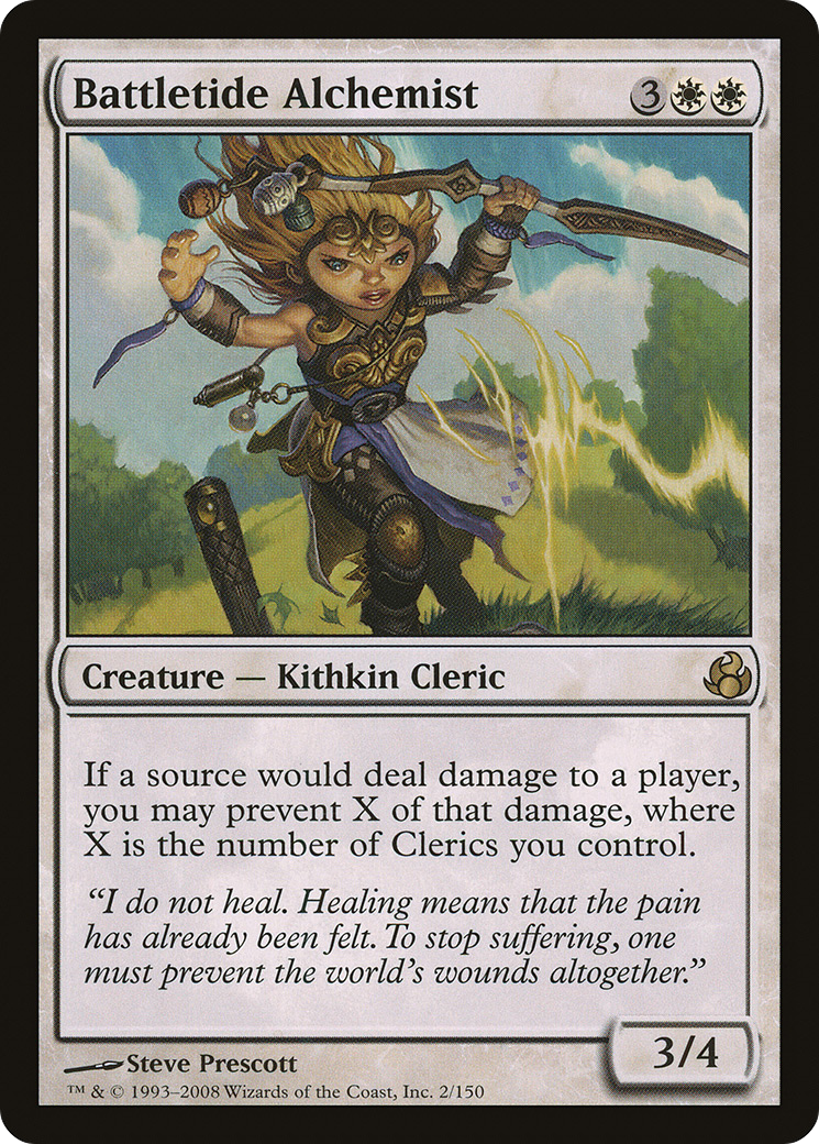 Battletide Alchemist (MOR-002) - Morningtide - Premium MTG Single from Wizards of the Coast - Just $0.61! Shop now at Game Crave Tournament Store
