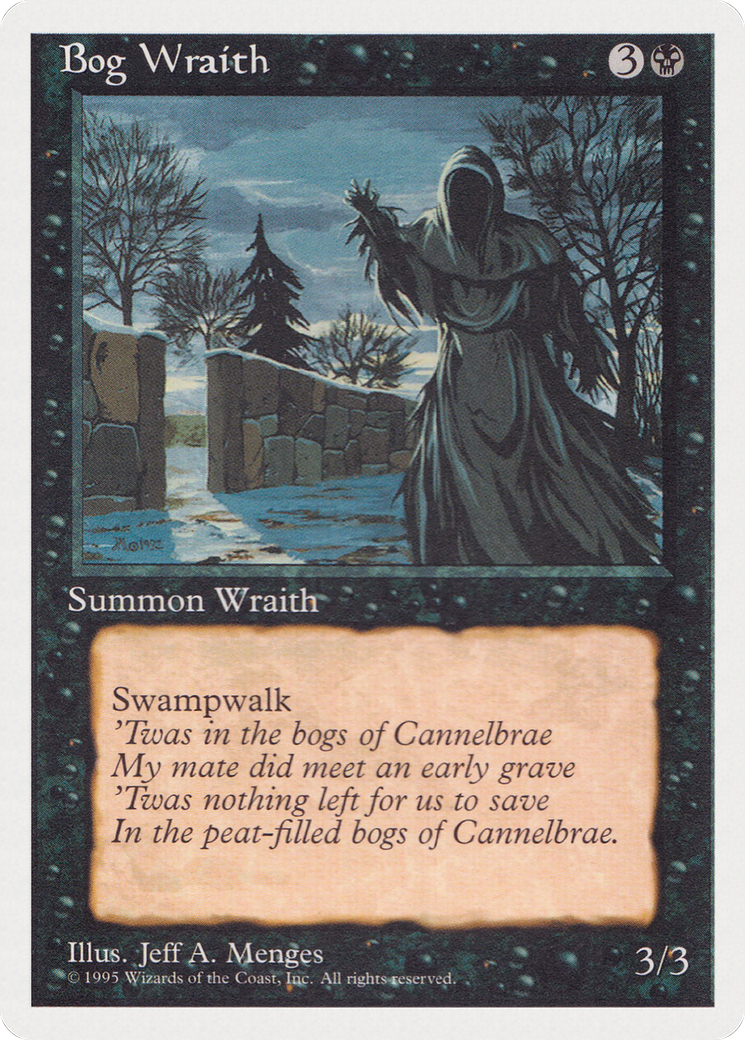Bog Wraith (RQS-016) - Rivals Quick Start Set - Premium MTG Single from Wizards of the Coast - Just $0! Shop now at Game Crave Tournament Store