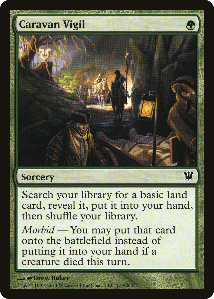Caravan Vigil (ISD-173) - Innistrad Foil - Premium MTG Single from Wizards of the Coast - Just $0.89! Shop now at Game Crave Tournament Store