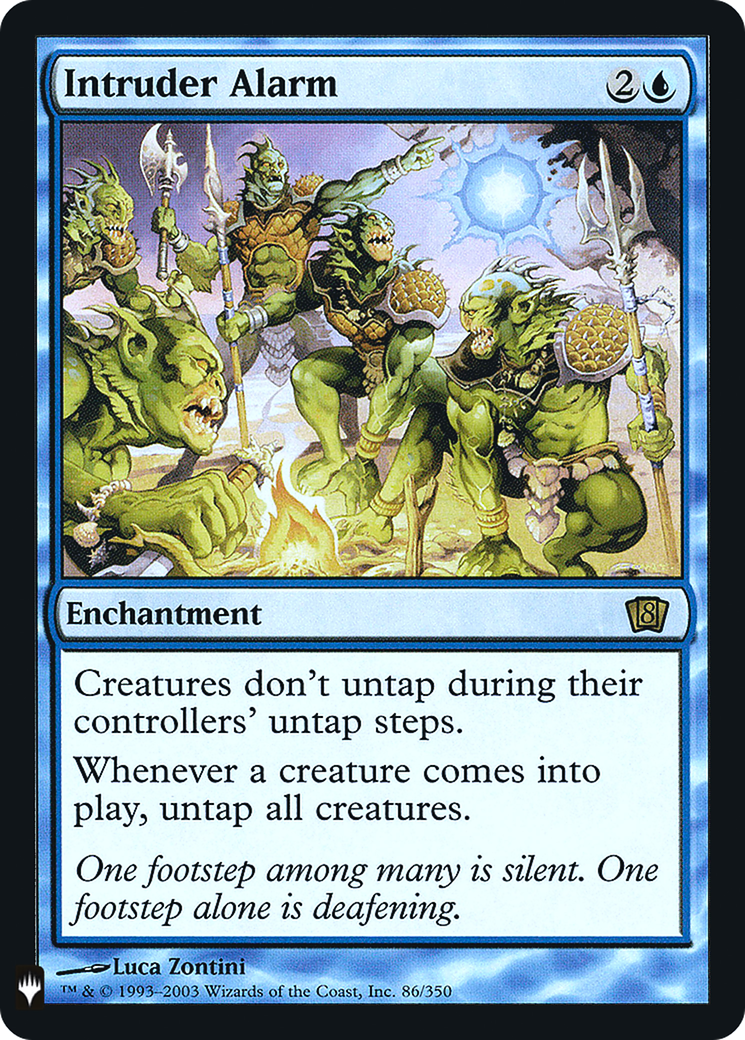 Intruder Alarm (FMB1-025) - Mystery Booster Retail Edition Foils Foil - Premium MTG Single from Wizards of the Coast - Just $1.06! Shop now at Game Crave Tournament Store