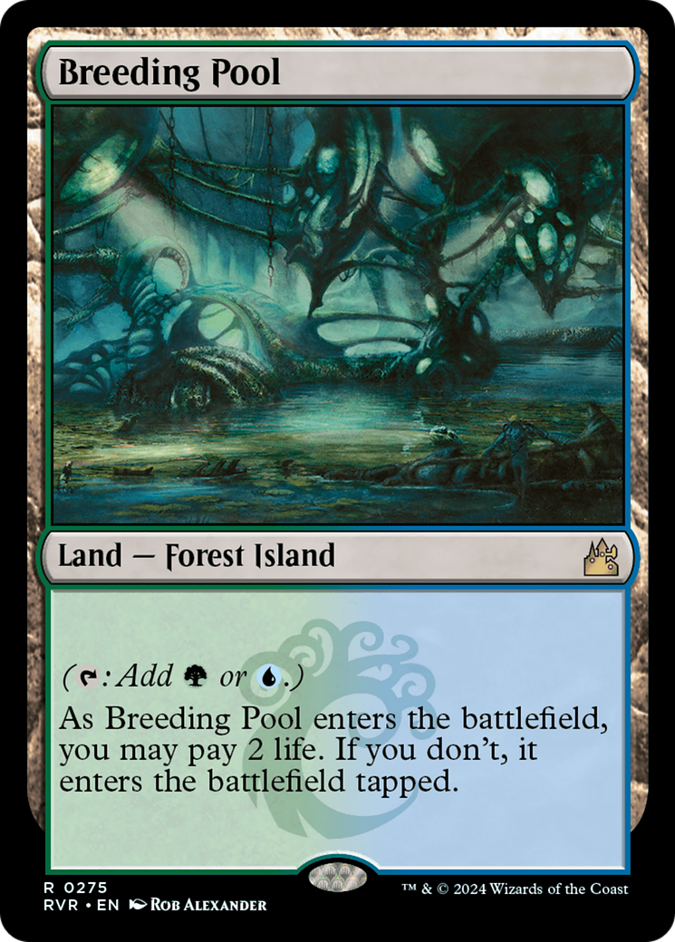 Breeding Pool (RVR-275) - Ravnica Remastered - Premium MTG Single from Wizards of the Coast - Just $4.95! Shop now at Game Crave Tournament Store