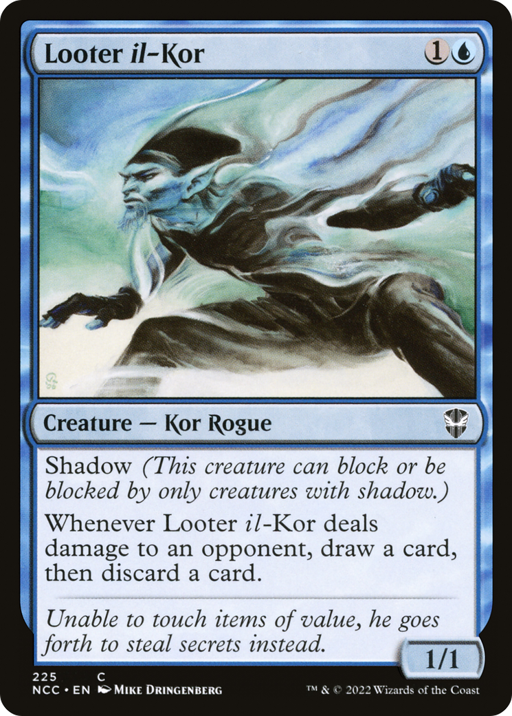 Looter il-Kor (NCC-225) - New Capenna Commander - Premium MTG Single from Wizards of the Coast - Just $0.08! Shop now at Game Crave Tournament Store