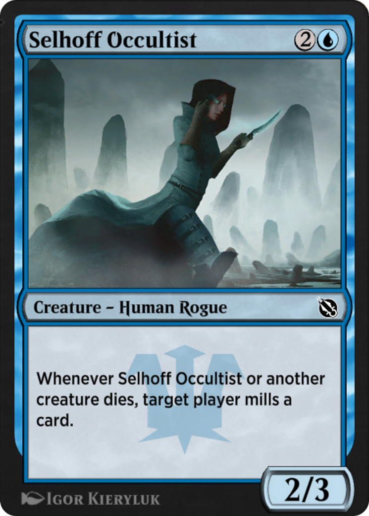 Selhoff Occultist (SIS-021) - Shadows of the Past - Premium MTG Single from Wizards of the Coast - Just $0! Shop now at Game Crave Tournament Store