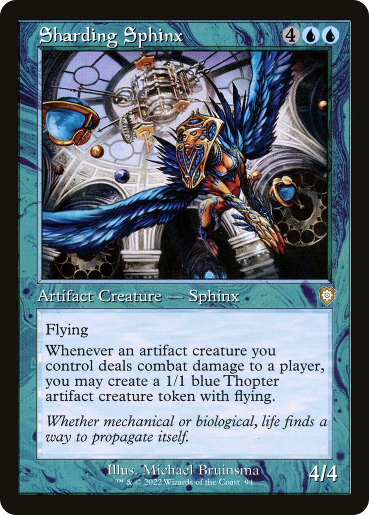 Sharding Sphinx (BRC-094) - The Brothers' War Commander - Premium MTG Single from Wizards of the Coast - Just $0.08! Shop now at Game Crave Tournament Store