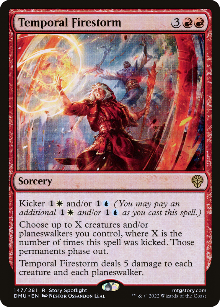 Temporal Firestorm (DMU-147) - Dominaria United - Premium MTG Single from Wizards of the Coast - Just $0.08! Shop now at Game Crave Tournament Store