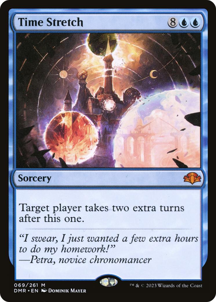 Time Stretch (DMR-069) - Dominaria Remastered Foil - Premium MTG Single from Wizards of the Coast - Just $0.88! Shop now at Game Crave Tournament Store