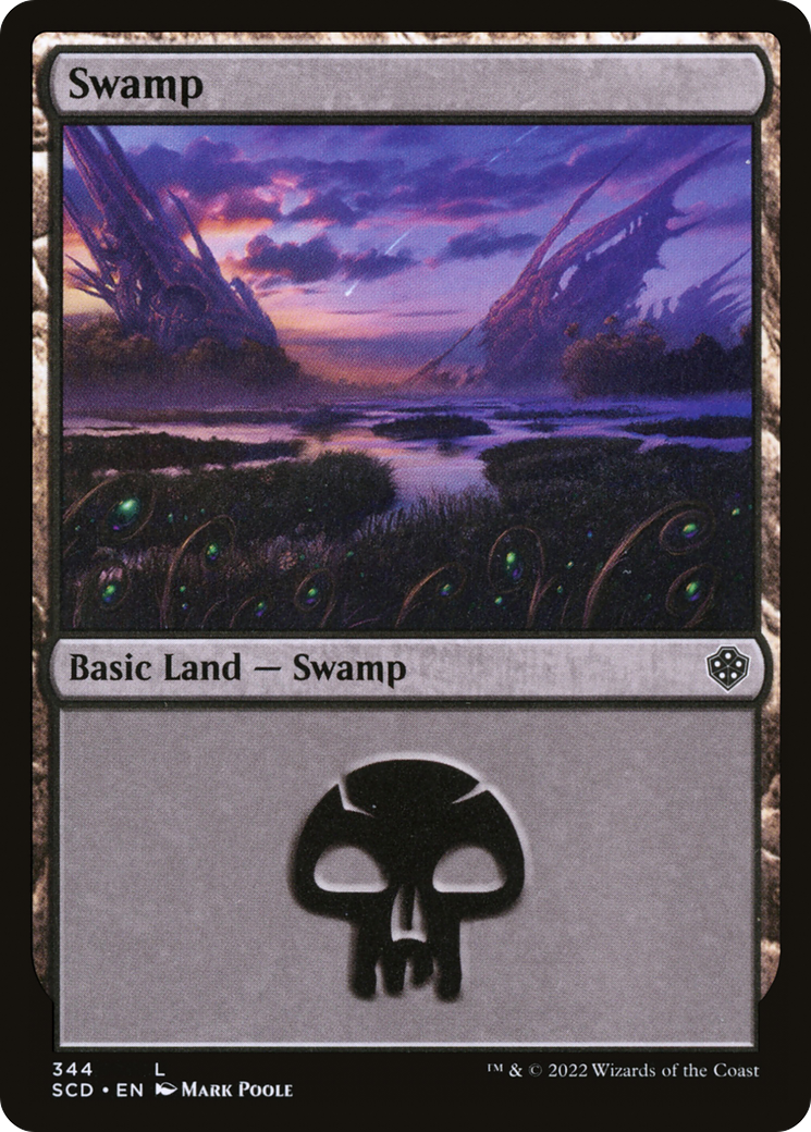 Swamp (SCD-344) - Starter Commander Decks - Premium MTG Single from Wizards of the Coast - Just $0.08! Shop now at Game Crave Tournament Store