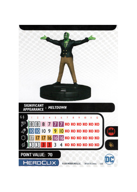 Blight #039 DC Justice League Unlimited Heroclix