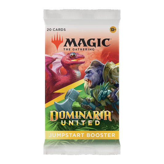 MTG TCG - Dominaria United Jumpstart Booster Pack - Premium MTG Sealed from Wizards of the Coast - Just $3.99! Shop now at Game Crave Tournament Store