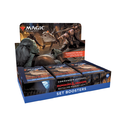 MTG TCG - Commander Legends - Battle for Baldur's Gate Set Booster Box - Premium MTG Sealed from Wizards of the Coast - Just $124.99! Shop now at Game Crave Tournament Store