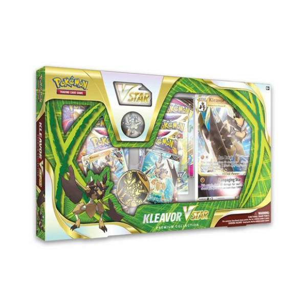Pokemon TCG: Kleavor VStar Premium Collection - Premium PKM Sealed from Nintendo - Just $39.99! Shop now at Game Crave Tournament Store