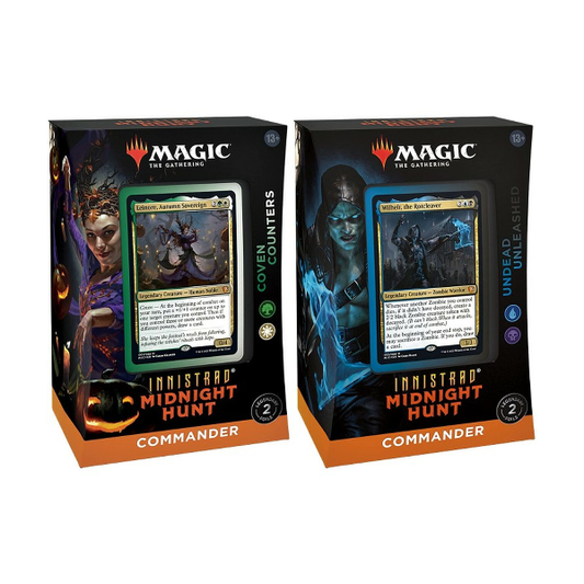 MTG TCG - Innistrad Midnight Hunt Commander Deck - Premium MTG Sealed from Wizards of the Coast - Just $34.99! Shop now at Game Crave Tournament Store